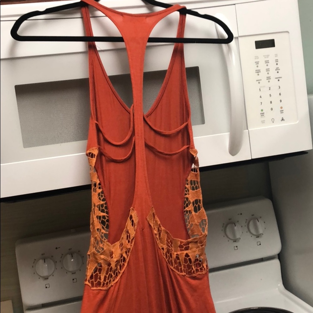 urban outfitters cut out maxi dress
